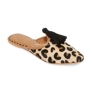 NWT FIGUE LEOPARD "AUDREY" SLIDE SZ 40/ US 10